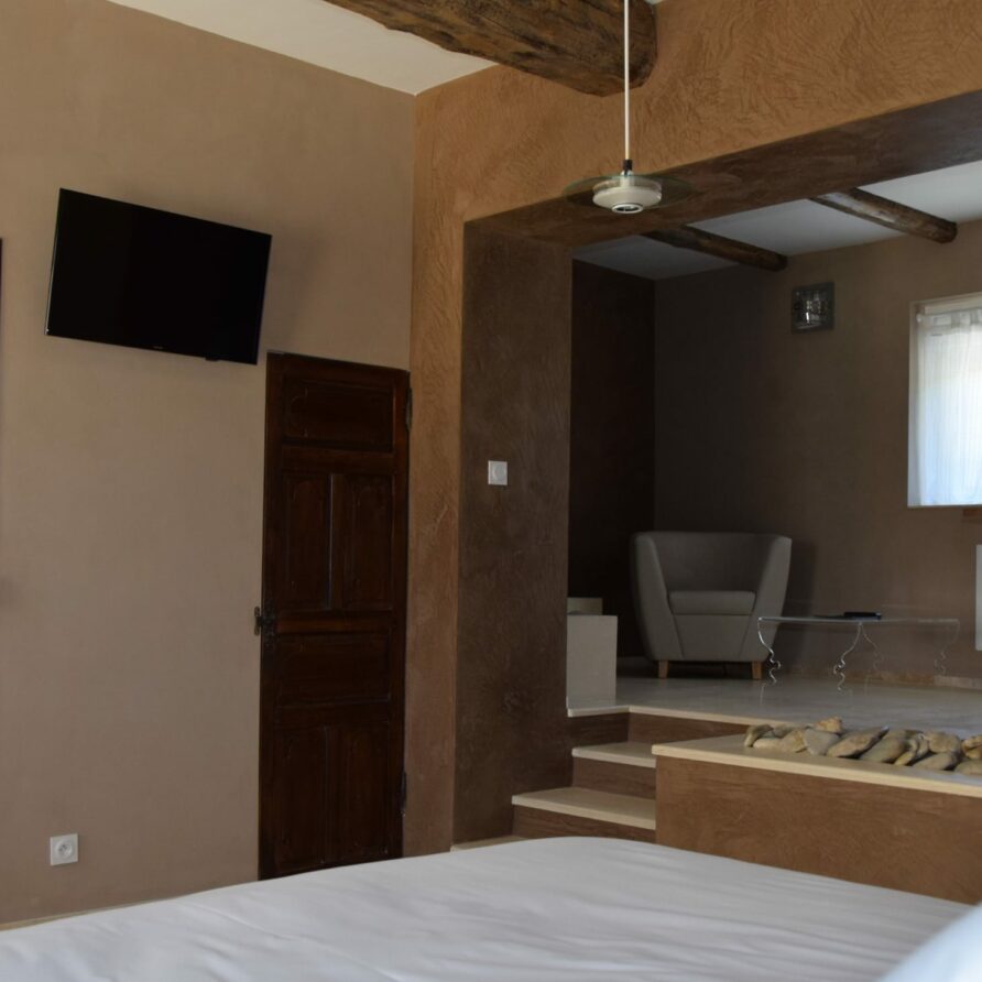 Chambre Bernard Hinault - Ferme du Gros Noyer, Malaucène, Mont Ventoux