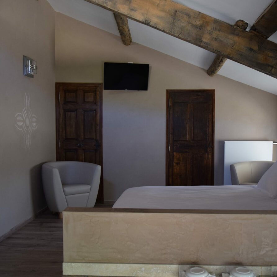 Chambre Raymond Poulidor - Ferme du Gros Noyer, Malaucène, Mont Ventoux