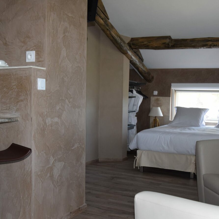 Chambre Richard Virenque - Ferme du Gros Noyer, Malaucène, Mont Ventoux